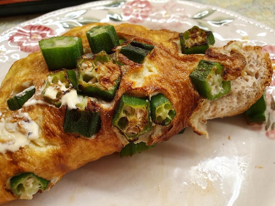 Healthy Breakfast: Okra Sandwich