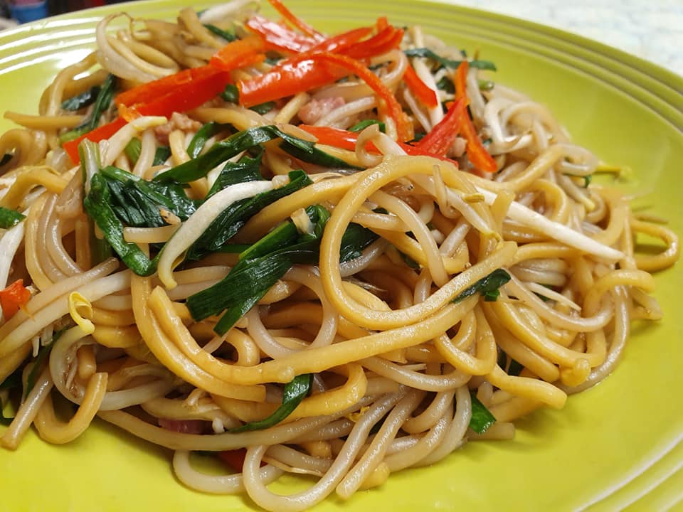 Stir Fry Yellow & White Rice Noodle