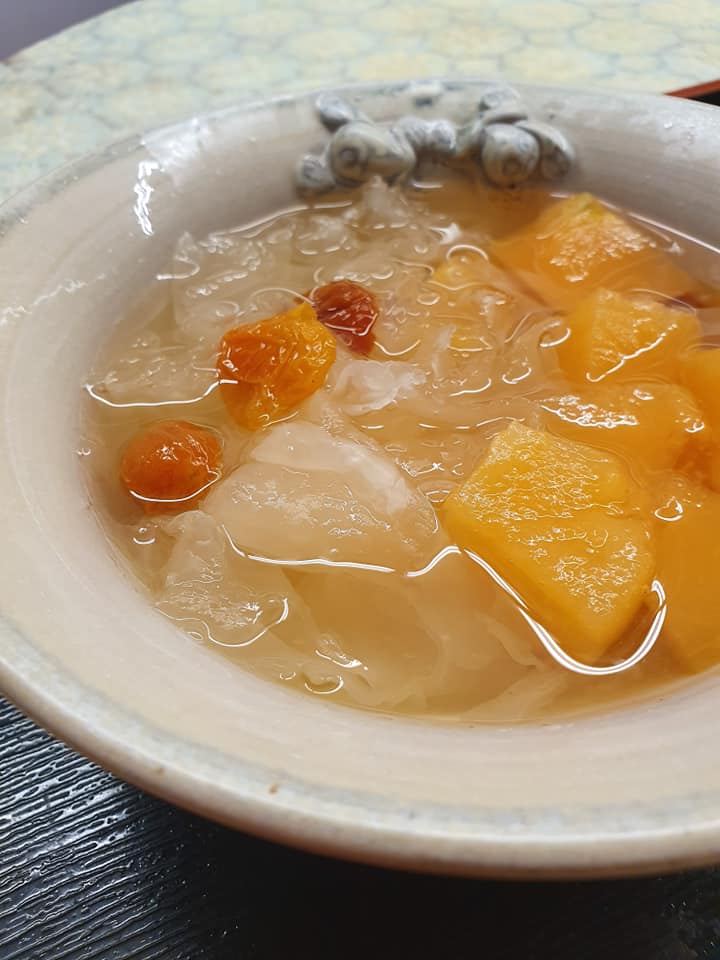 White Fungus Honey Melon Sweet Dessert