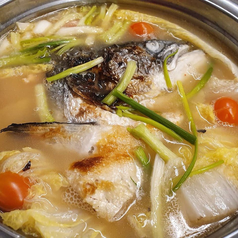 Salmon Fishhead Soup