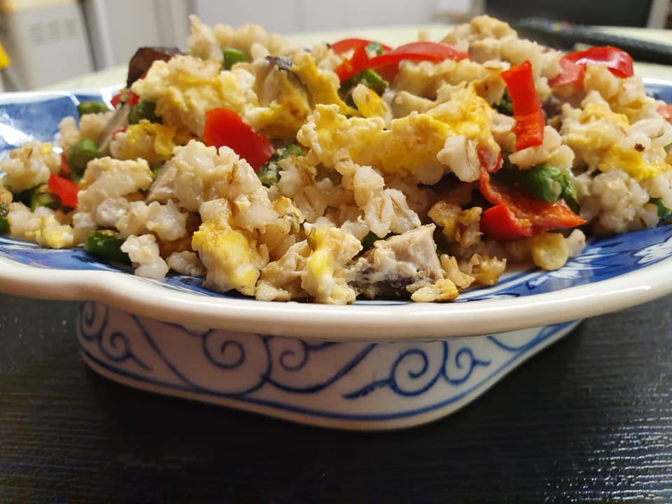 Barley Grain "Fried Rice"