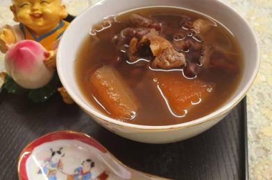 Azuki Bean Watermelon Rind Sweet Dessert Soup