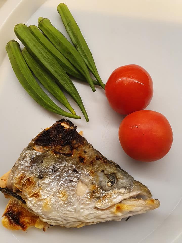 Ingredients for Grilled Salmon with *Mizkan Yuzu Ponzu