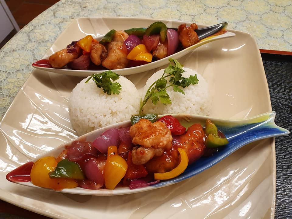 Sweet & Sour Fish in Strawberry Jam Sauce