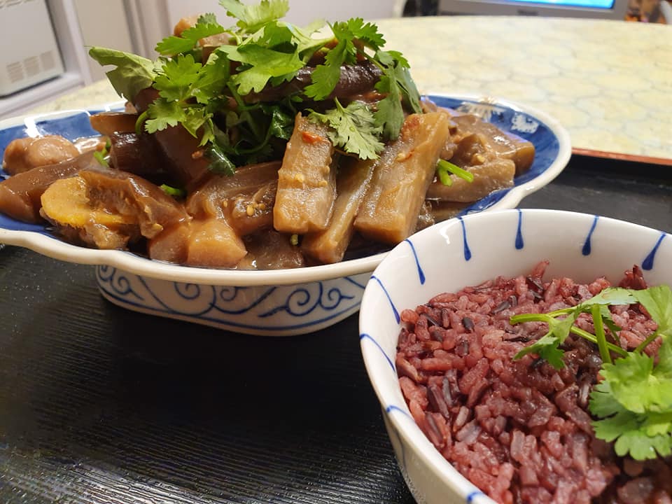 Eggplant & Meat in Nan Ru flavour