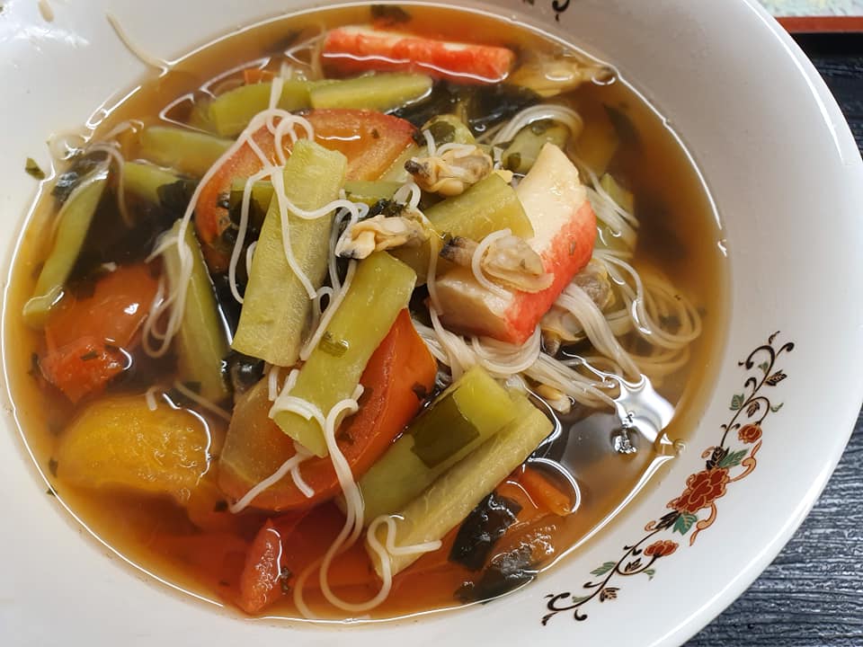 Mee Sua Clam Soup