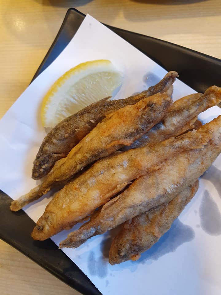 Deep fried Wakasagi fish @Sakuraya Anchorpoint