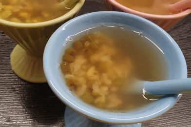 Mung Bean Dessert with Dried Honey Dates
