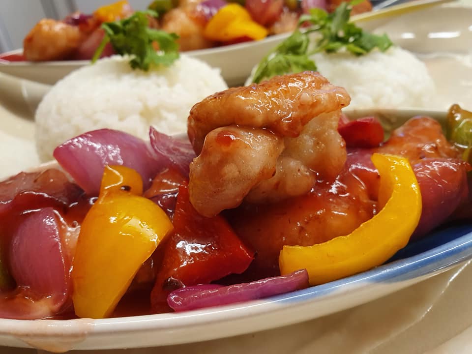 Sweet and Sour Fish in Strawberry Jam Sauce