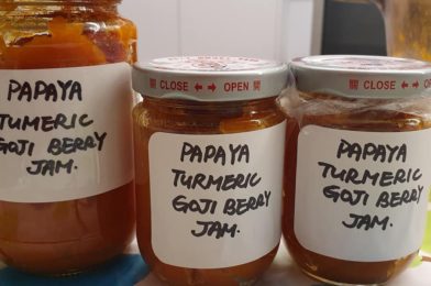 Papaya Turmeric & Goji Berry Jam
