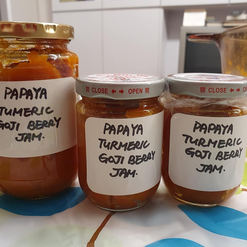 Papaya Turmeric & Goji Berry Jam