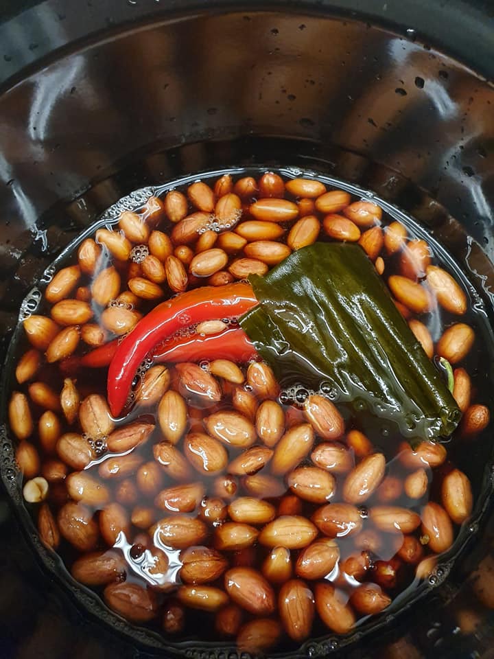 Ingredients for Braise Peanuts with Teriyaki Sauce