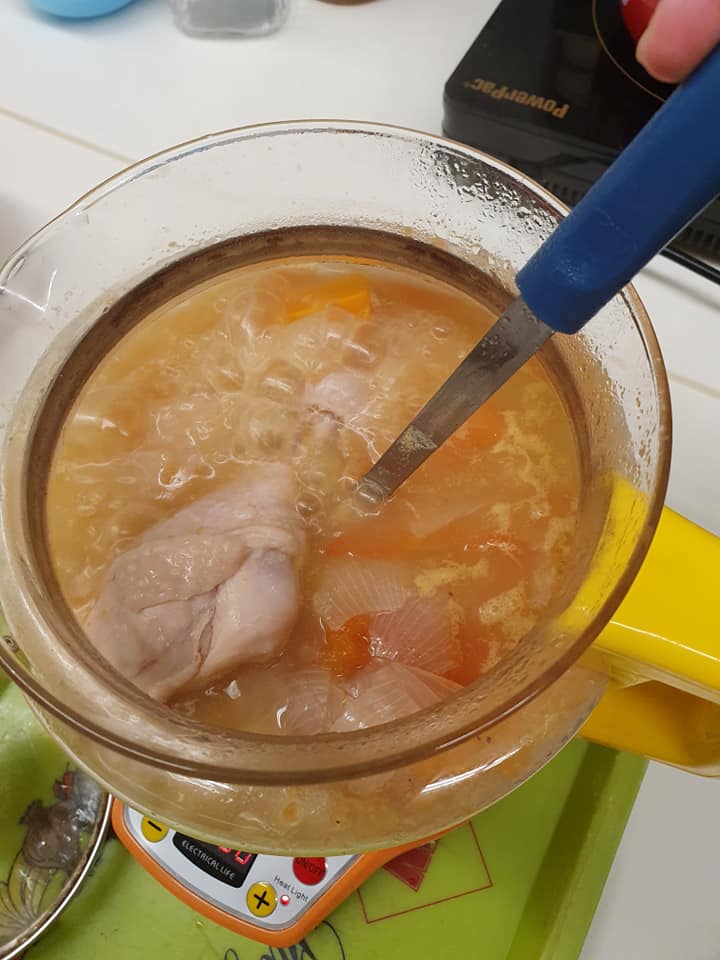 Boiling a Simple Nutritious Soup
