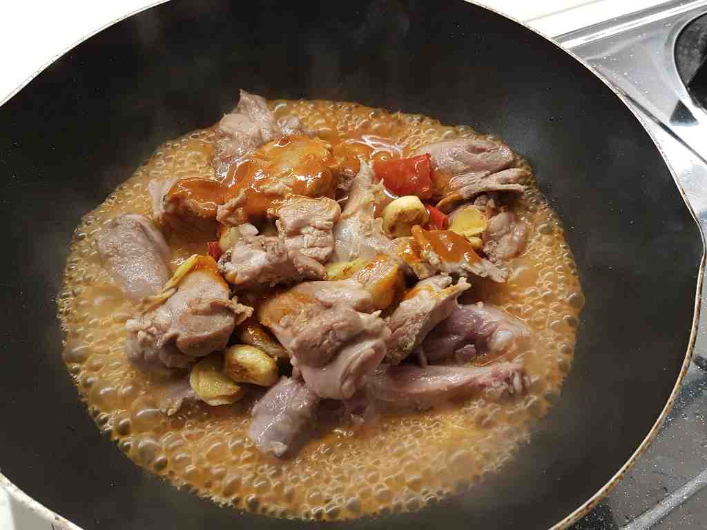 Cooking Miso Gochujang Duck