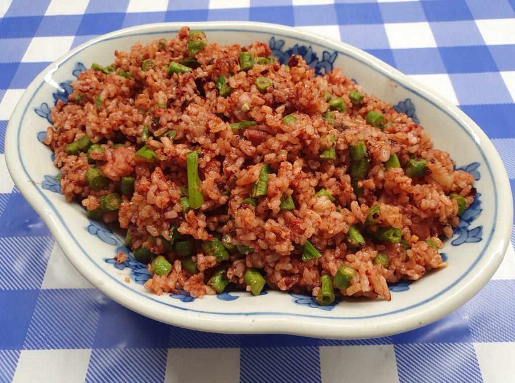 Yummy Red Fried Rice