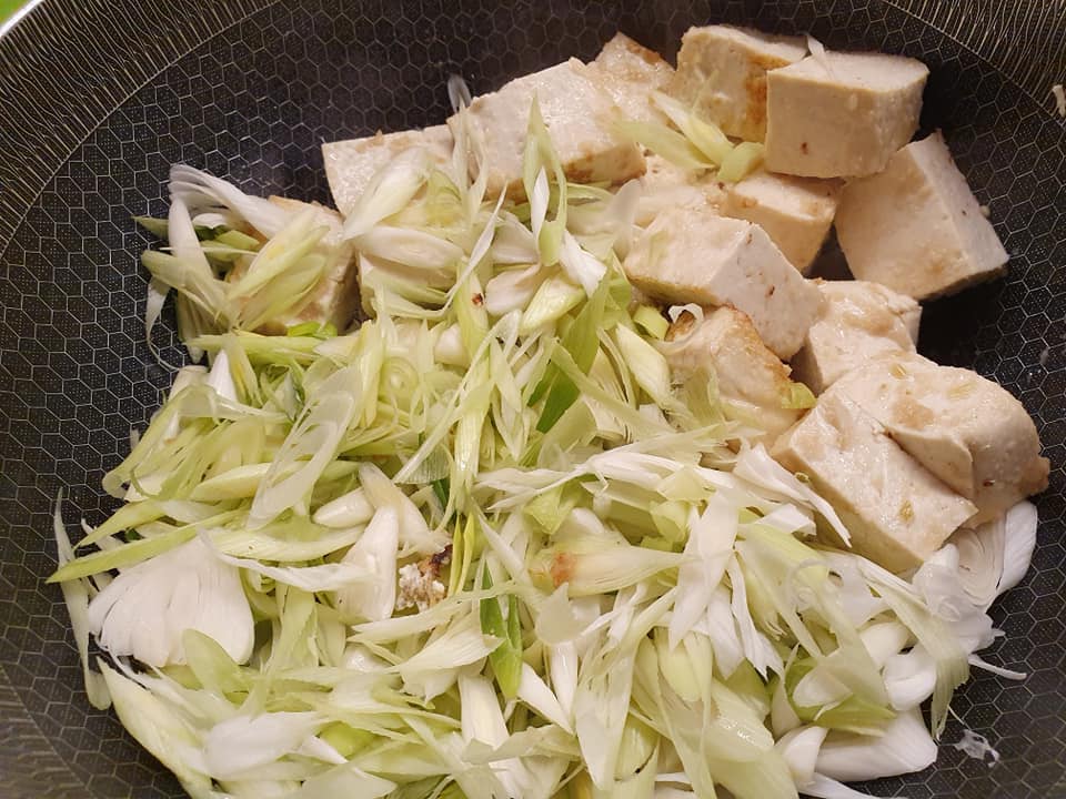 Adding in Chinese Leek