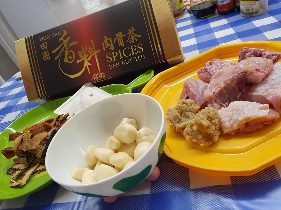 Ingredients for  Chicken Bak Kut Teh