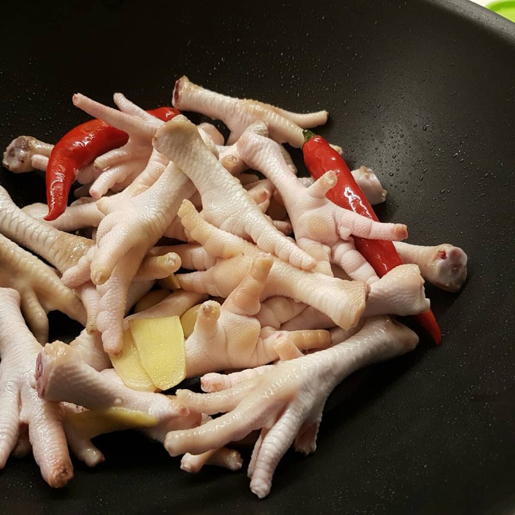 Cooking Chicken Feet